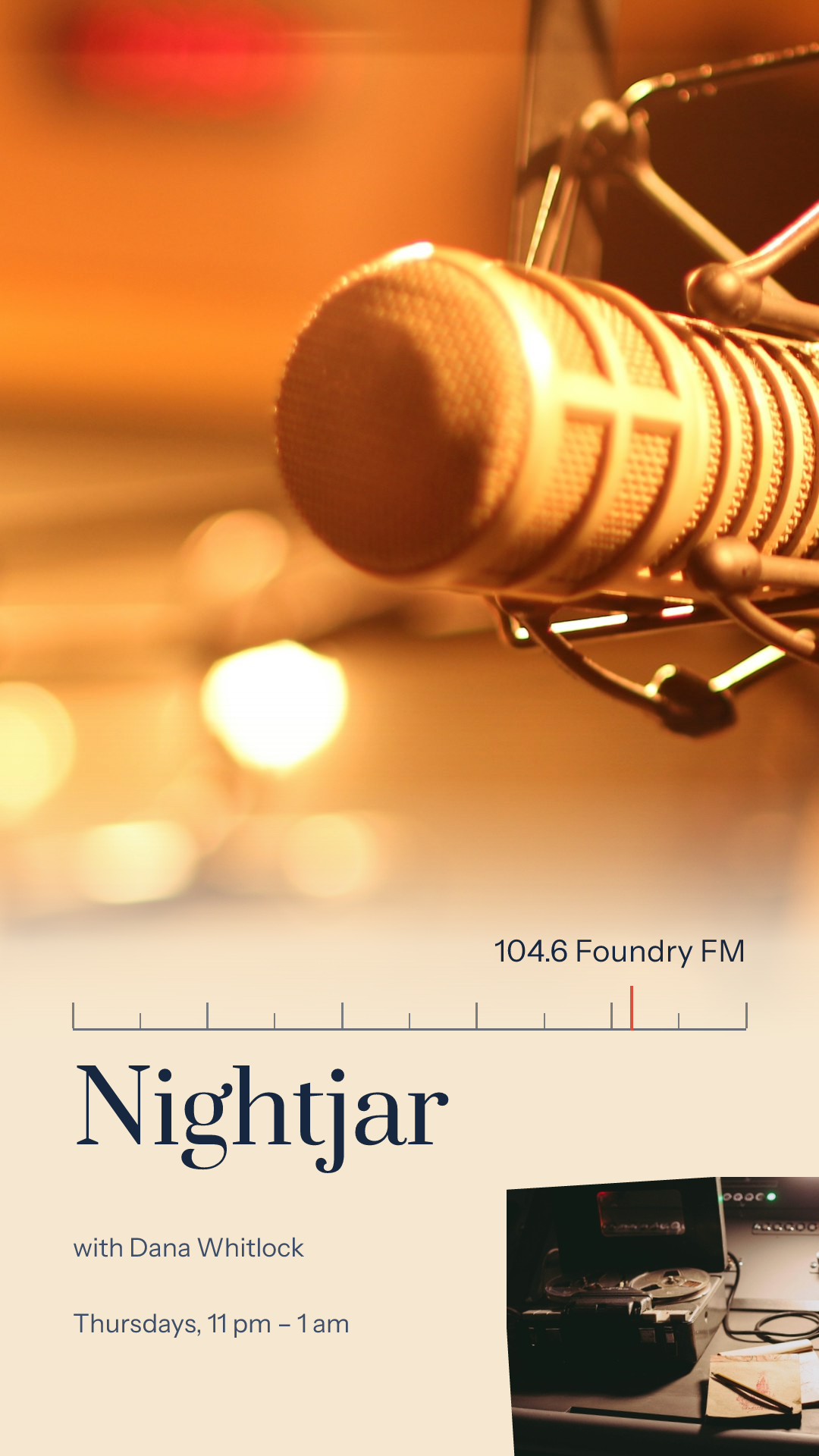 Late Night Radio Show Poster