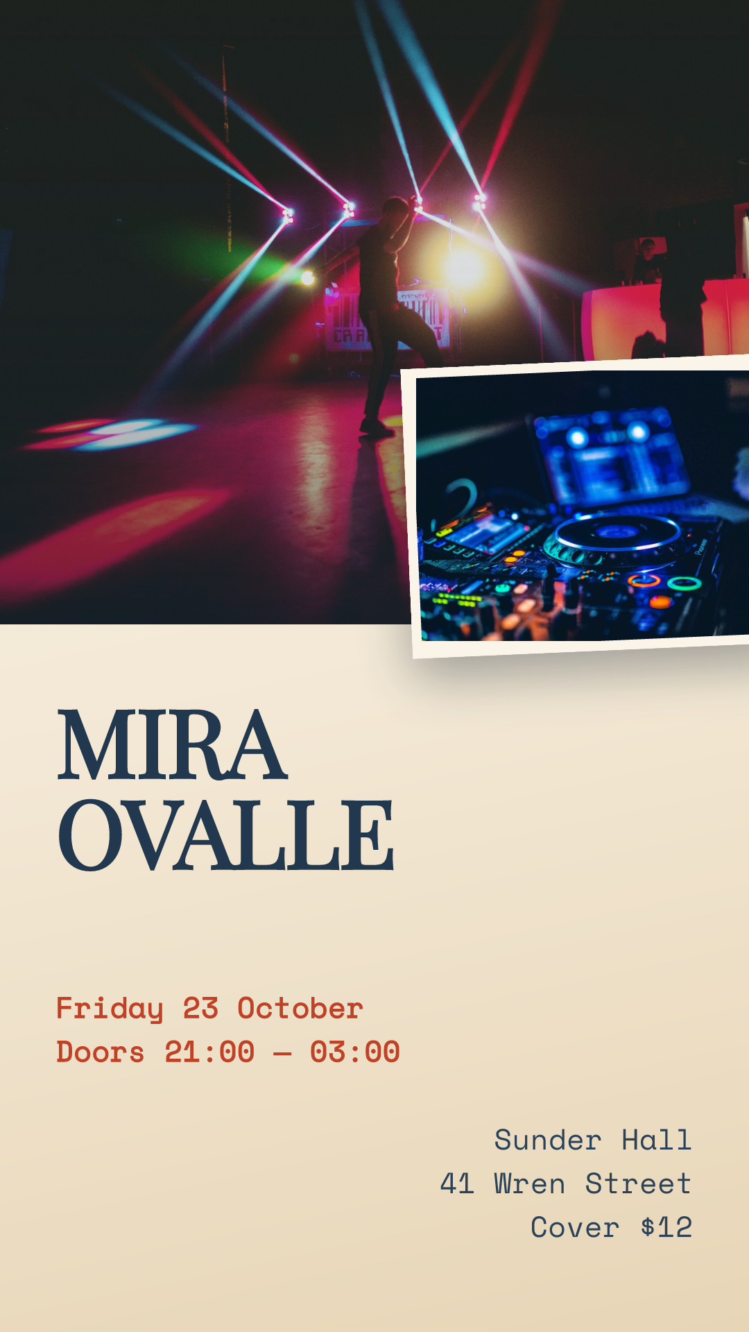 Mira Ovalle — Friday Night DJ Set Story