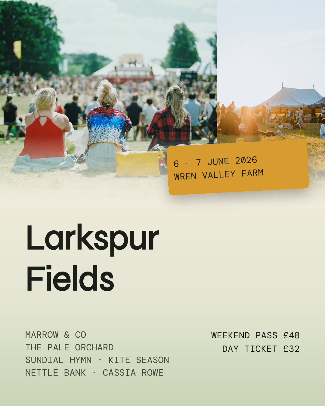 Larkspur Fields Festival Lineup