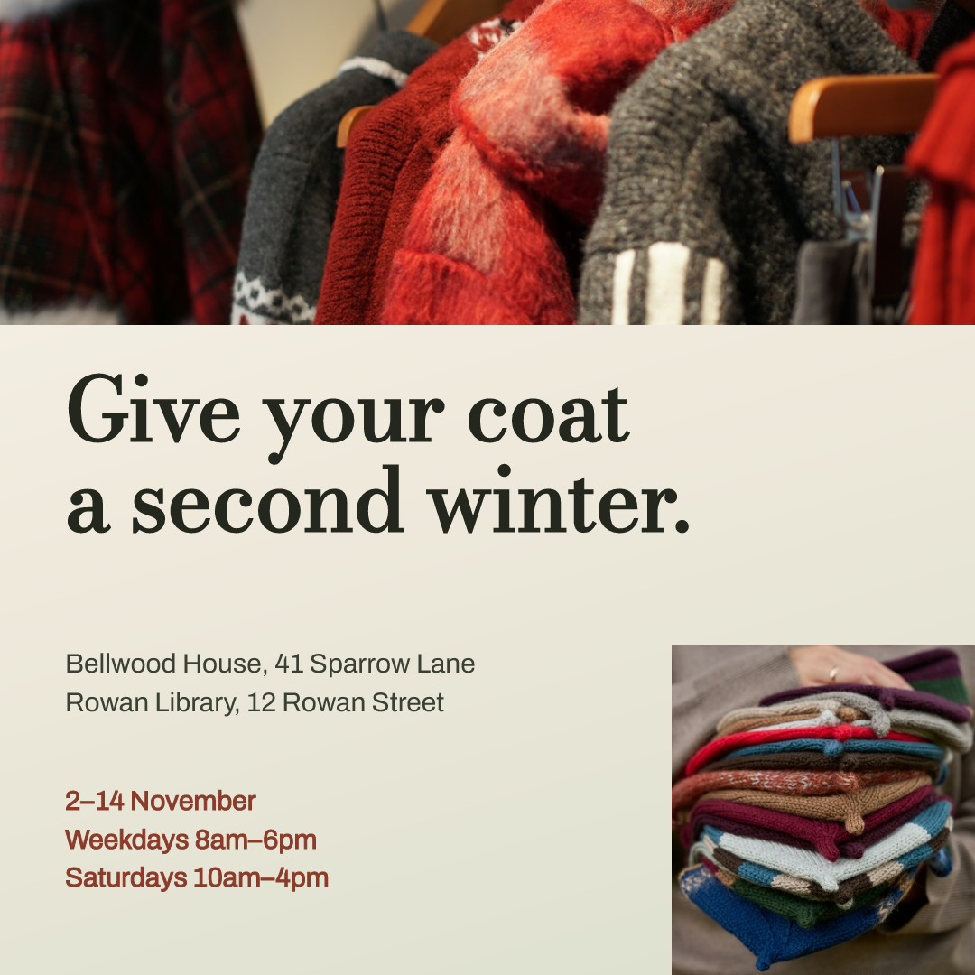 Winter Coat Drive Drop-Off Poster