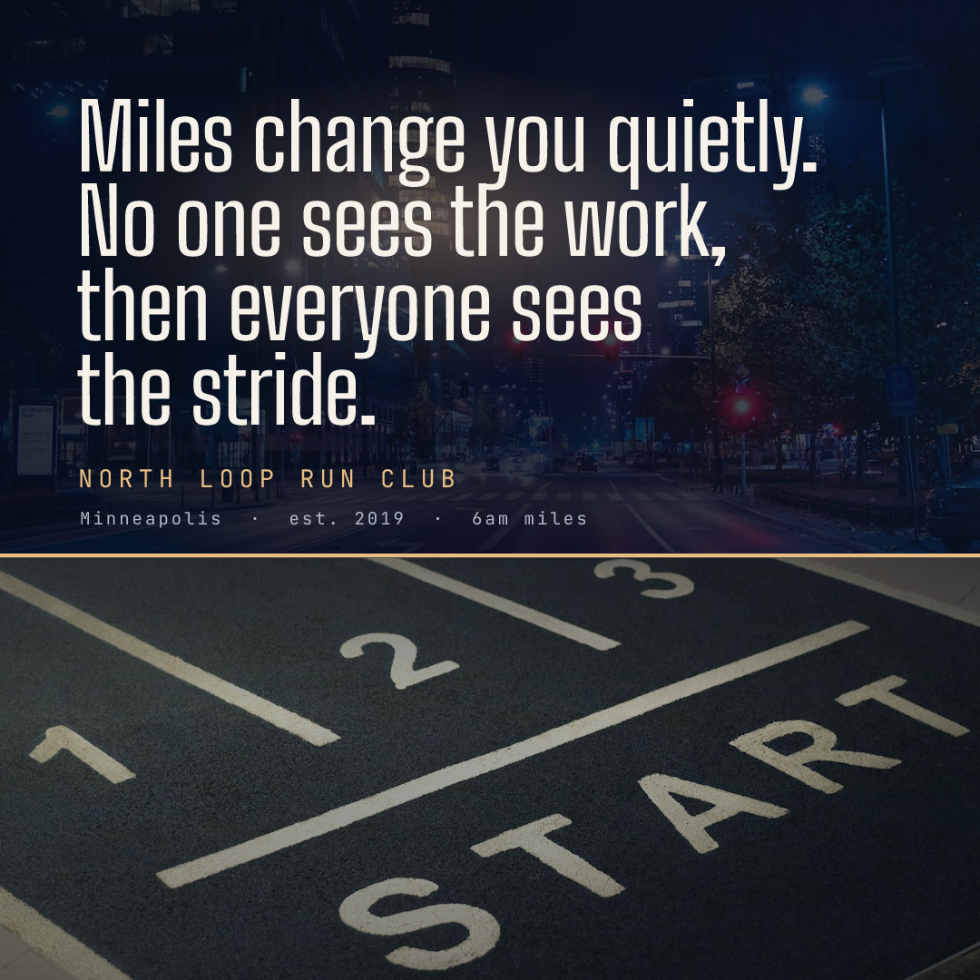 North Loop Run Club 6AM Miles