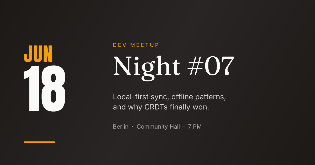 Dev Meetup Night-OG Image