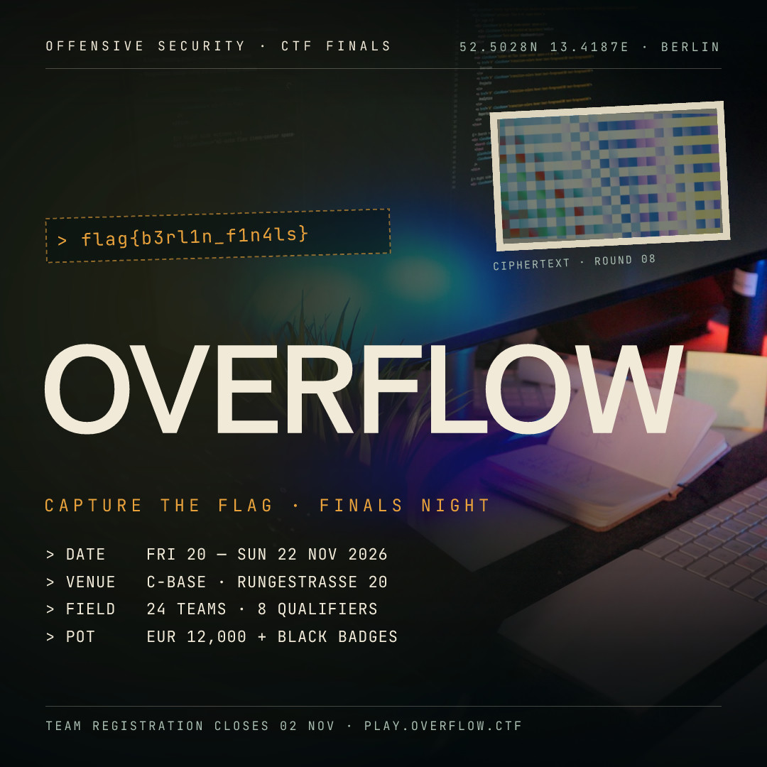 Overflow CTF Finals Night