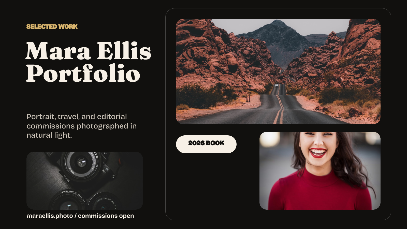 Photography Portfolio Cover