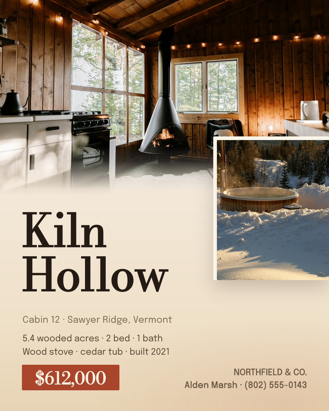 Timber Cabin Retreat Listing