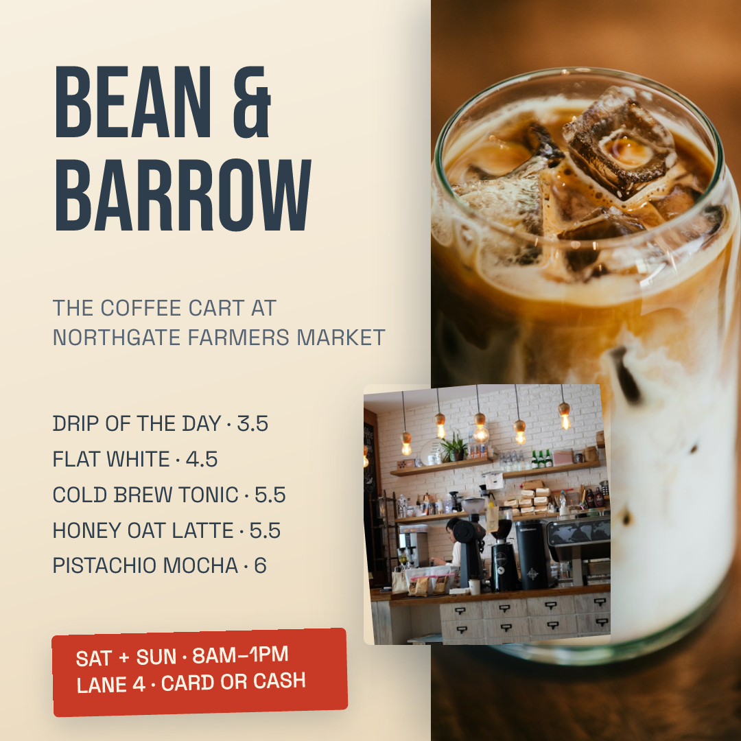 Bean & Barrow Market Coffee Cart