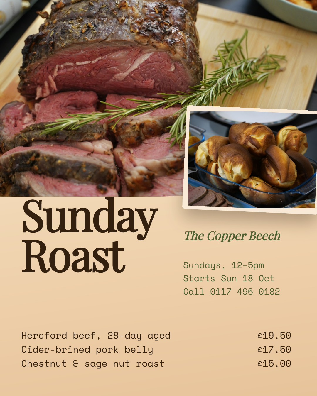 Sunday Roast Poster