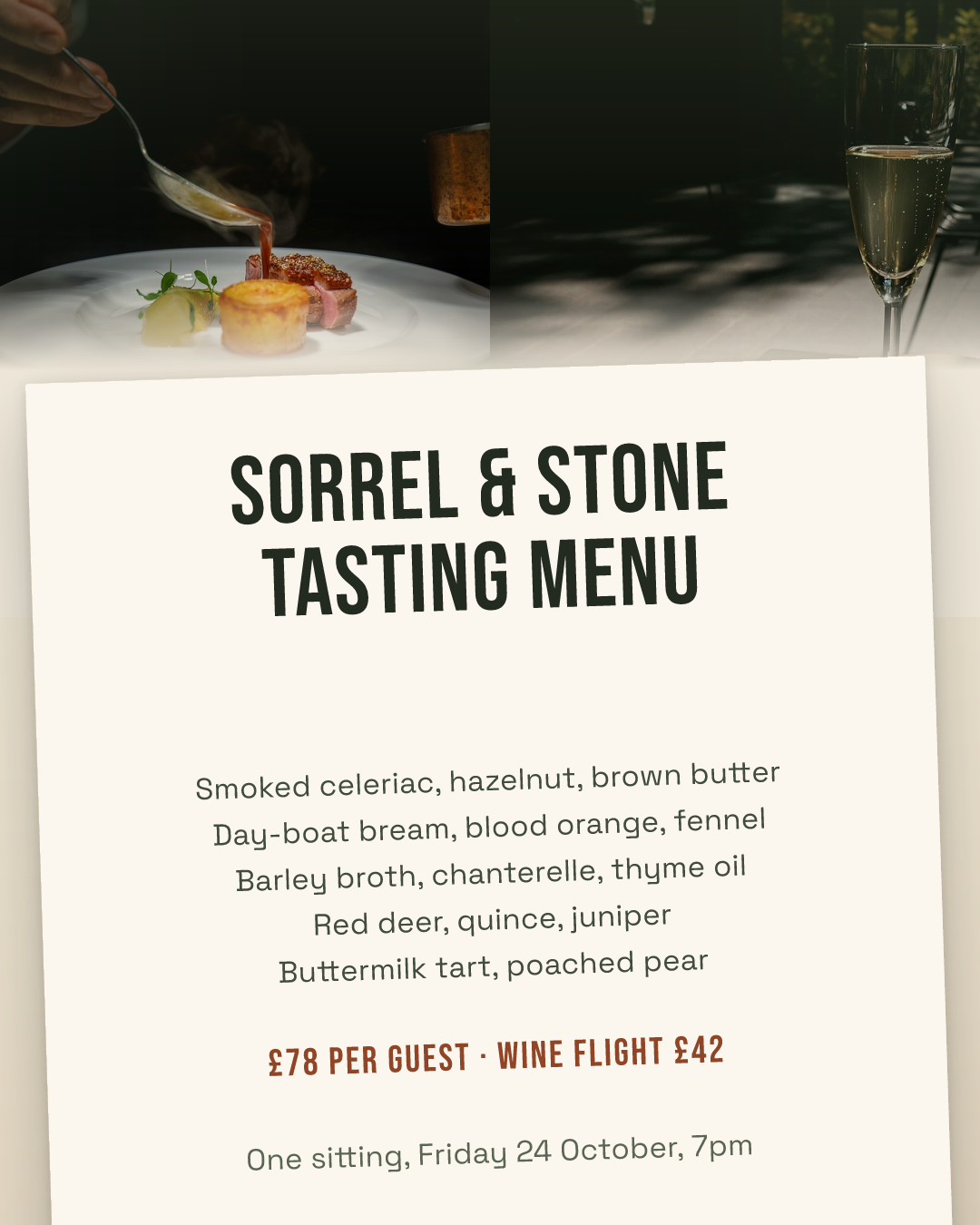 Chef's Tasting Menu