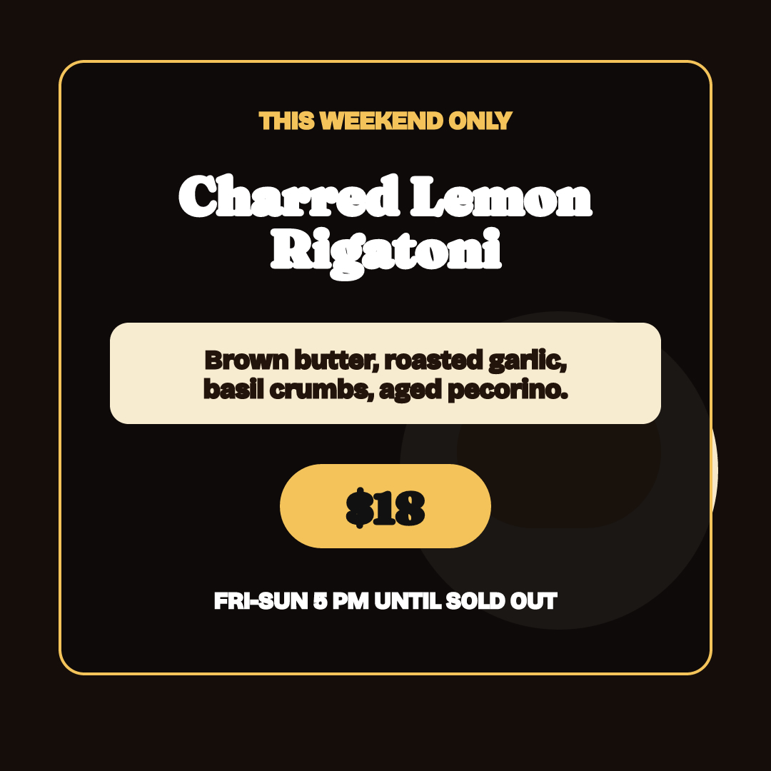 Restaurant Weekend Special