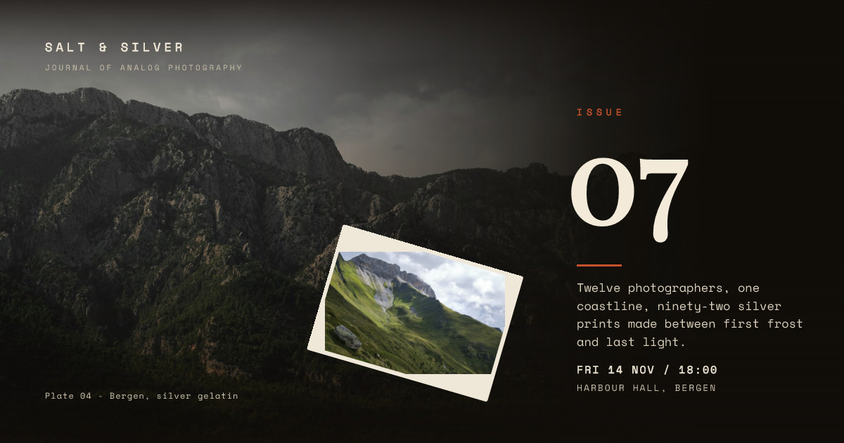 Salt & Silver Issue 07 Launch