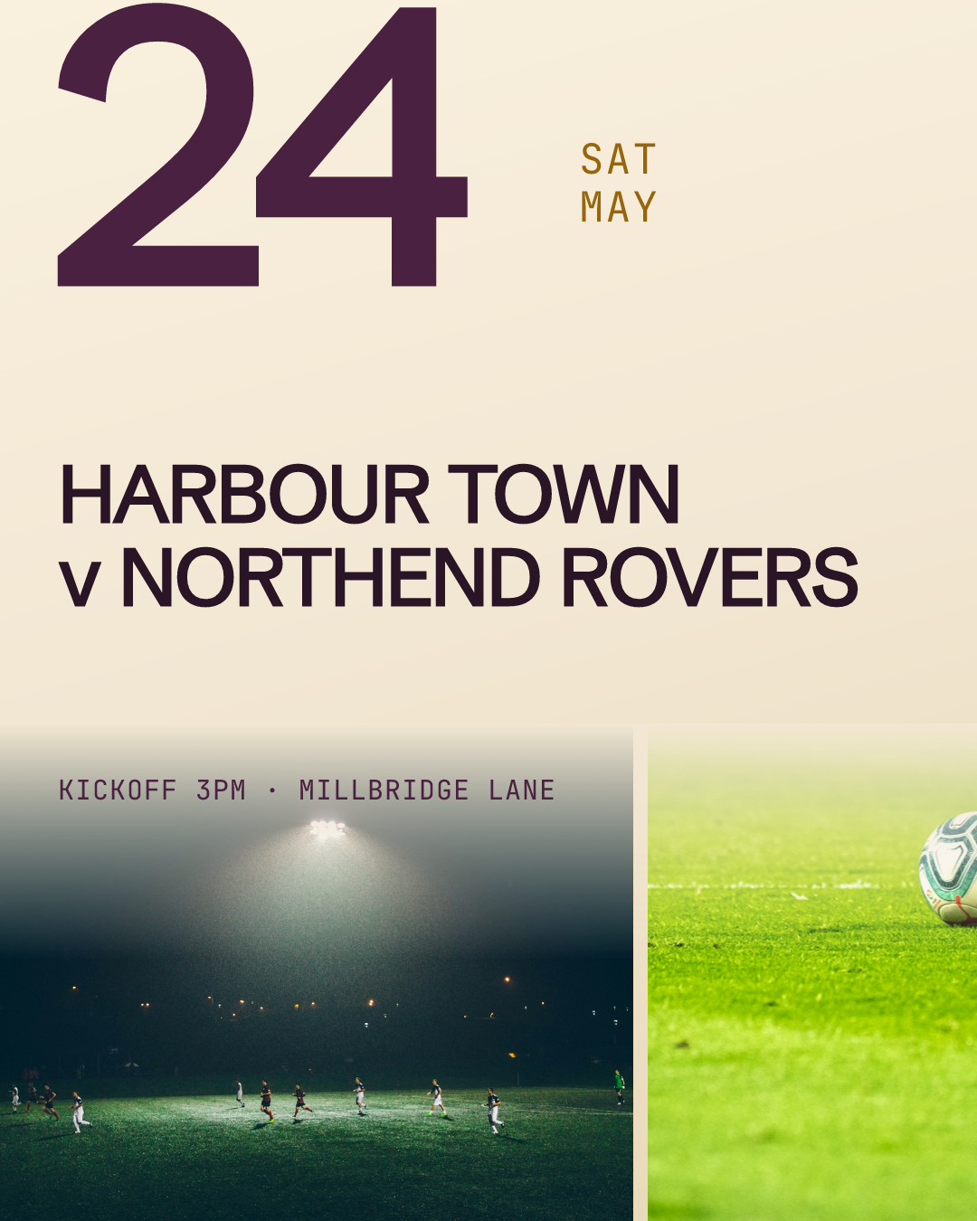Matchday Poster