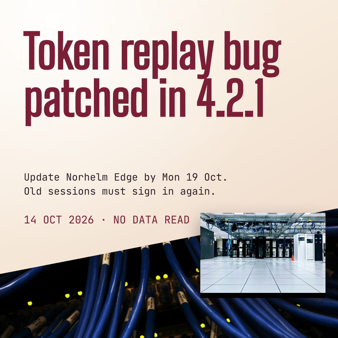 Norhelm Edge Security Patch Notice