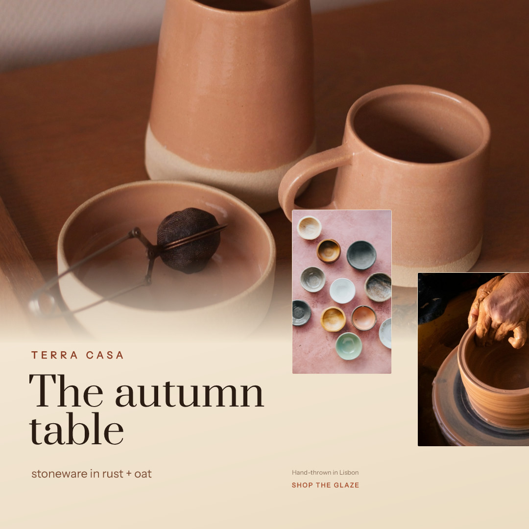 Terra Casa Autumn Table Stoneware Pin