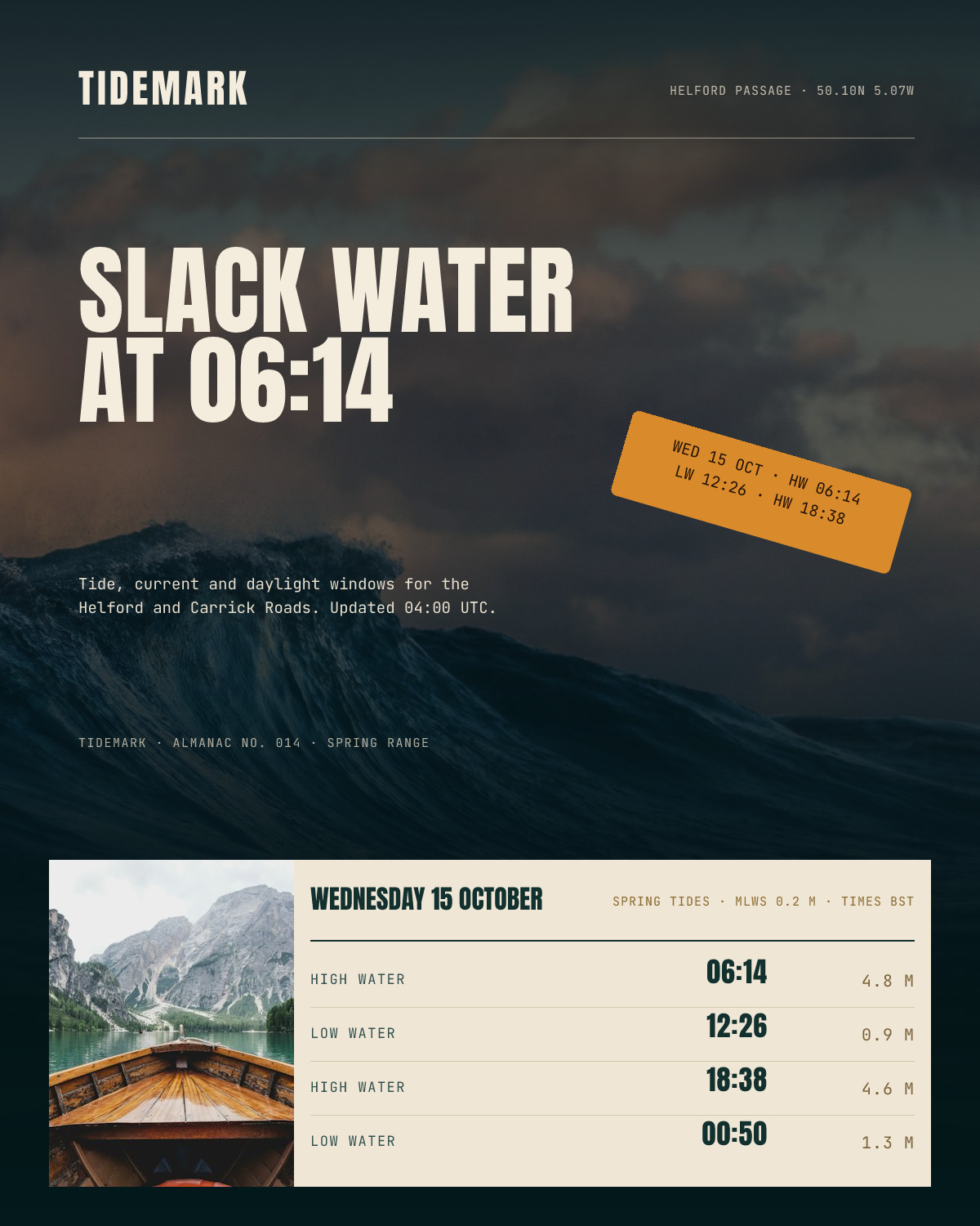 Tidemark Passage Almanac