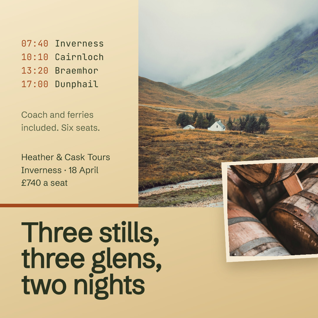 Highland Whisky Trail Small-Group Tour