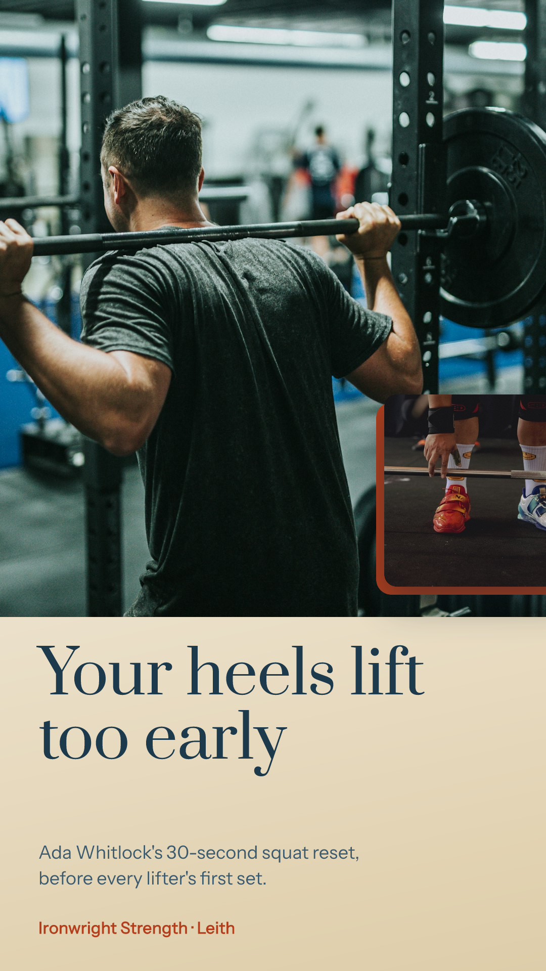 Ironwright Squat Form Fix