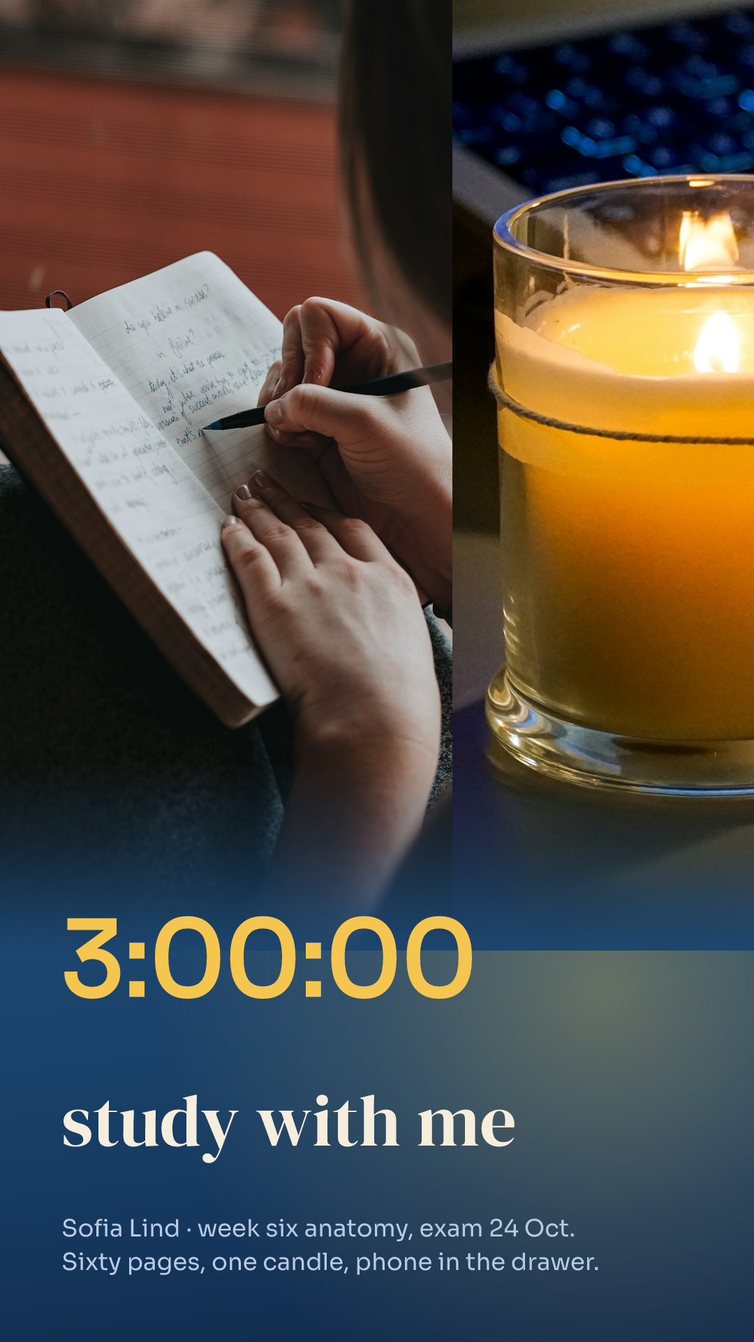 Study With Me Three Hour Session