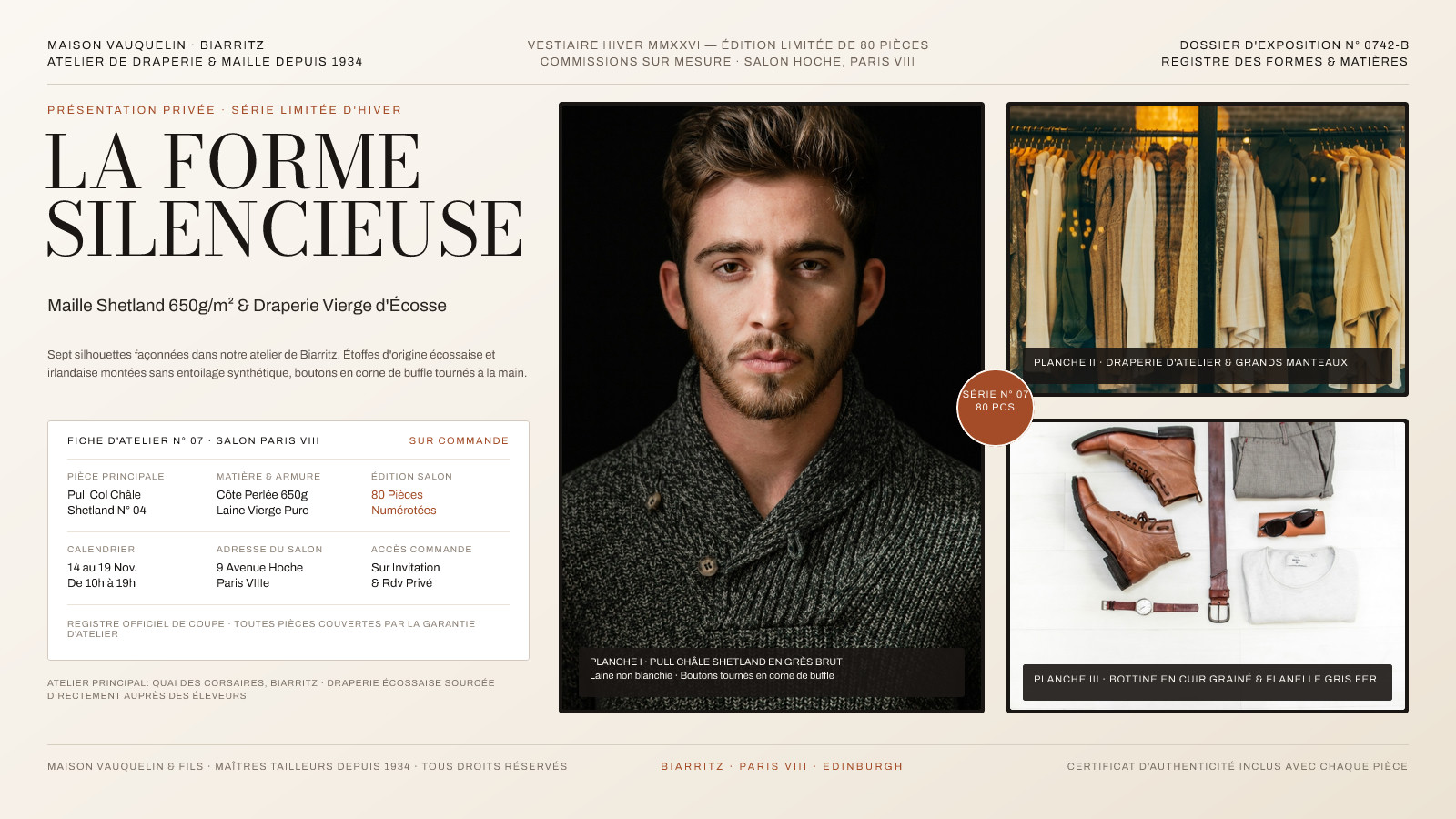 Maison Vauquelin Atelier Winter Lookbook