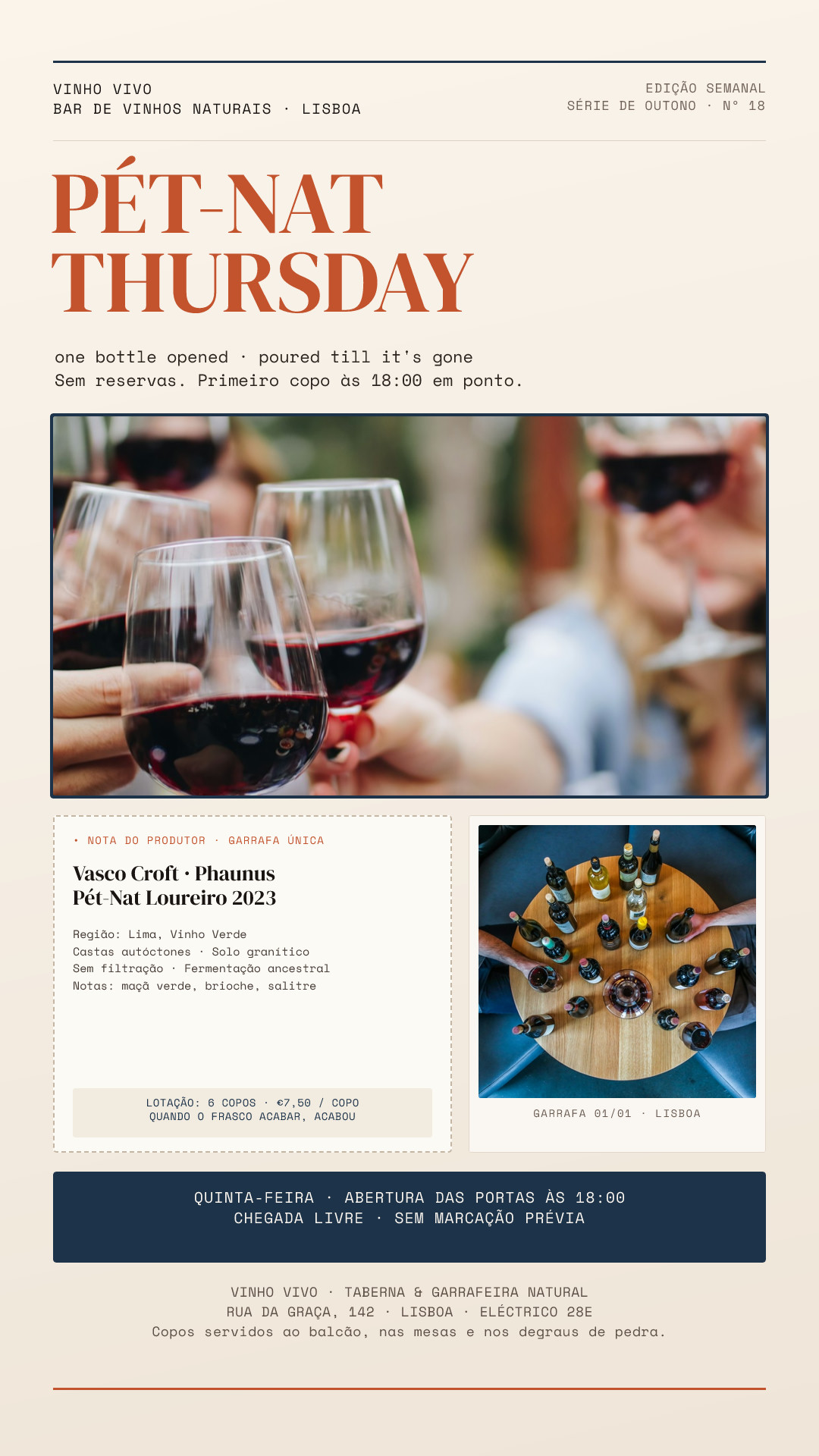 Vinho Vivo Pét-Nat Thursday Story