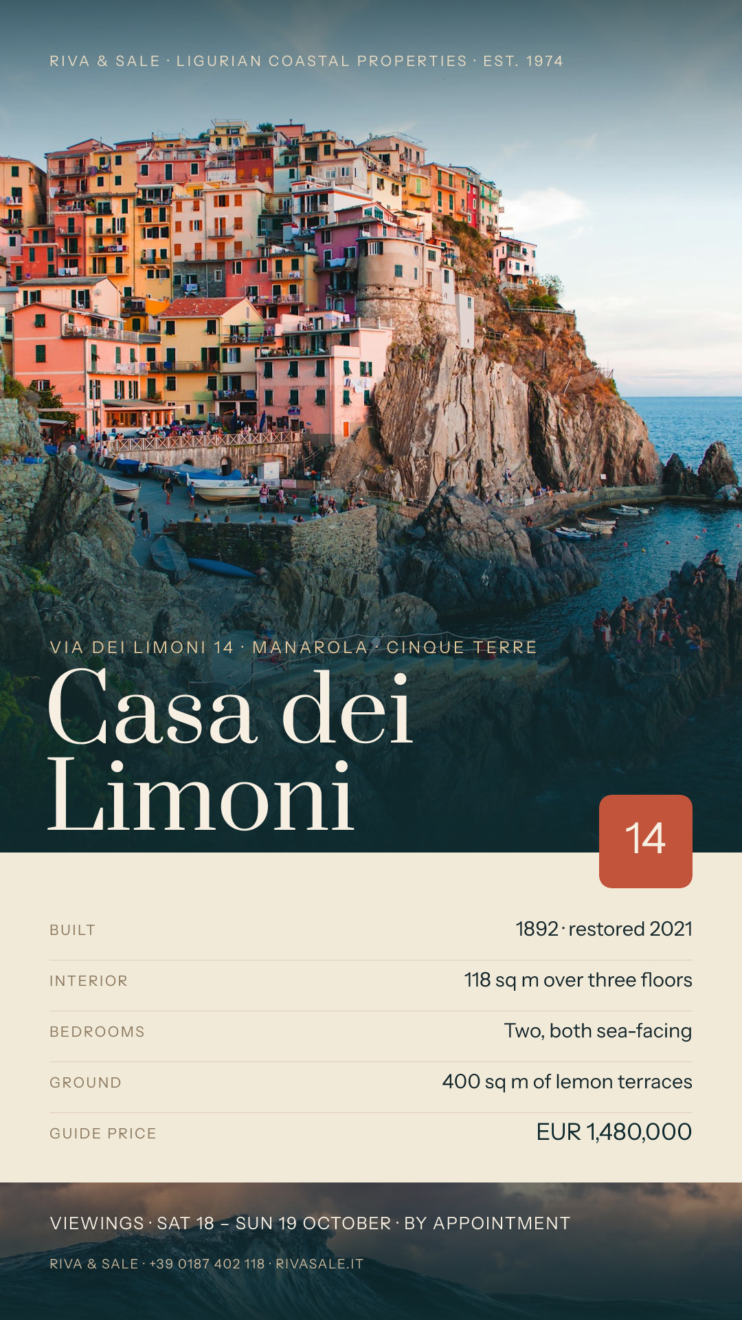Casa dei Limoni Coastal Listing Story