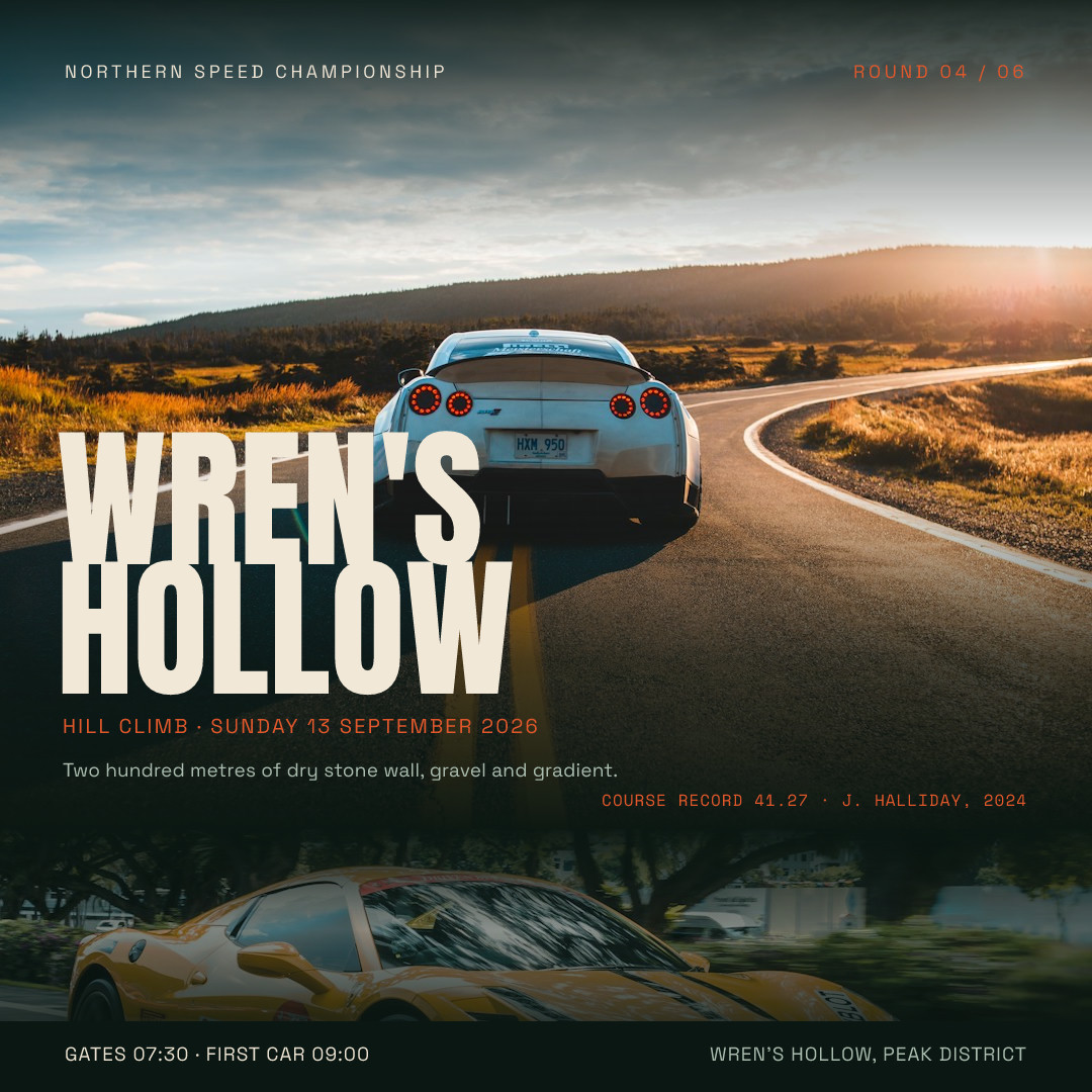 Wren's Hollow Hill Climb Poster