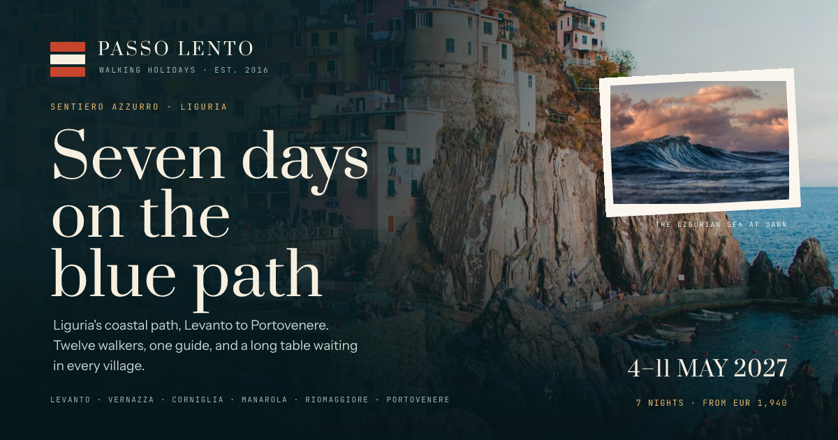Passo Lento Cinque Terre Walking Holiday