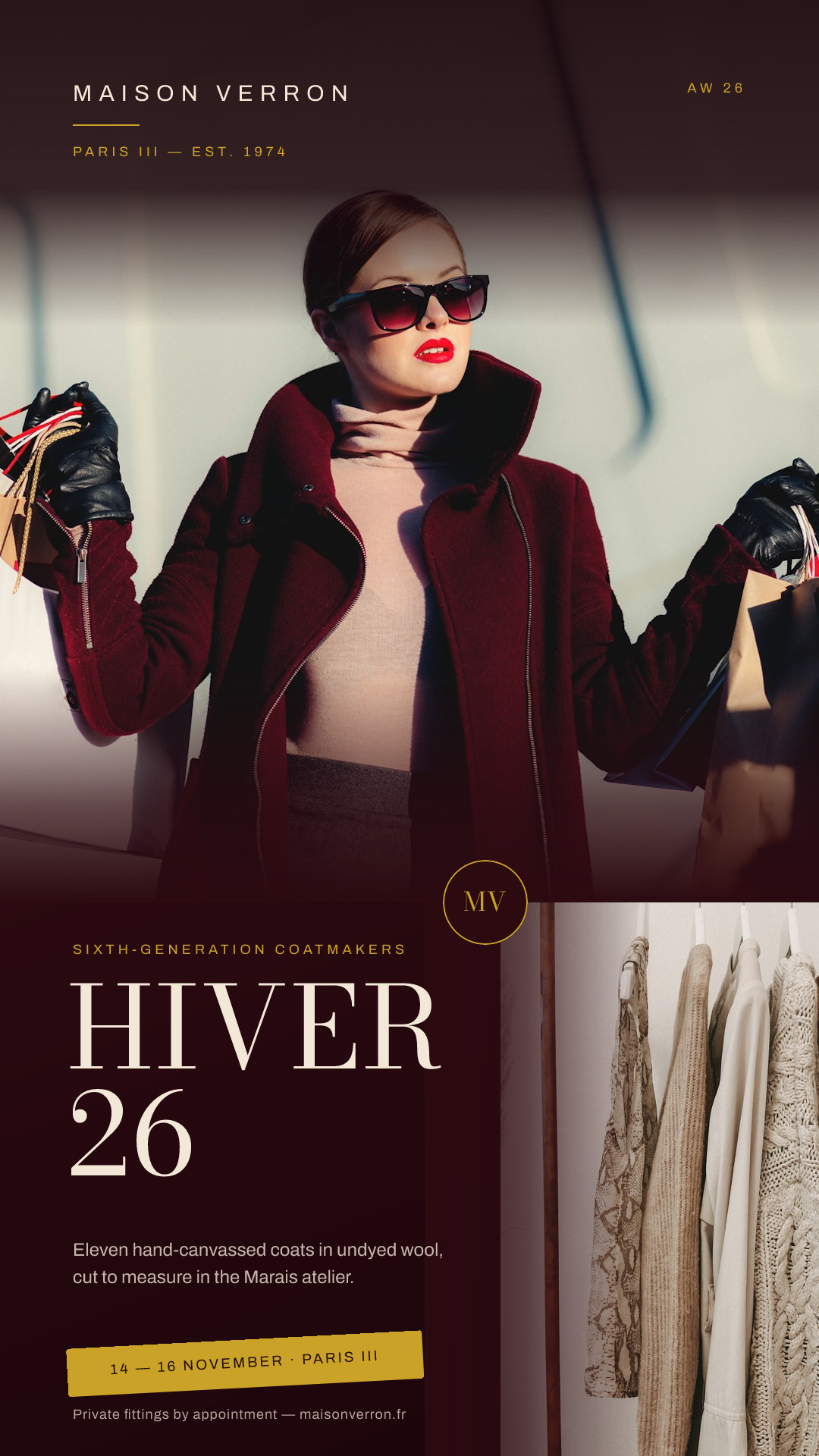 Outerwear Atelier Trunk Show Story