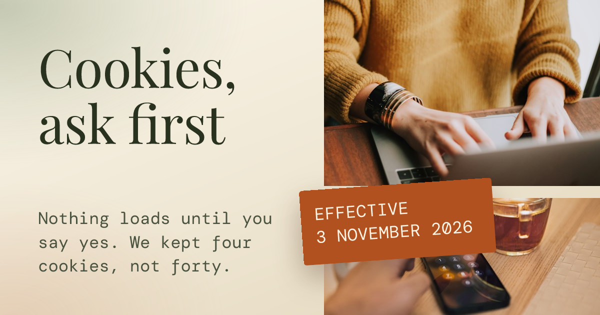 Cookie Policy Update Notice