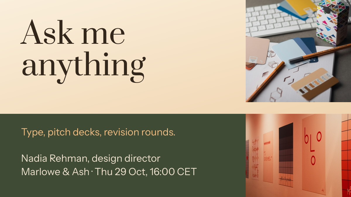 Design Studio AMA Session
