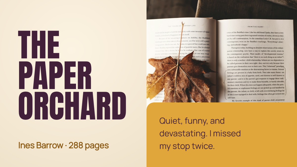 Book Recommendation Thread Card